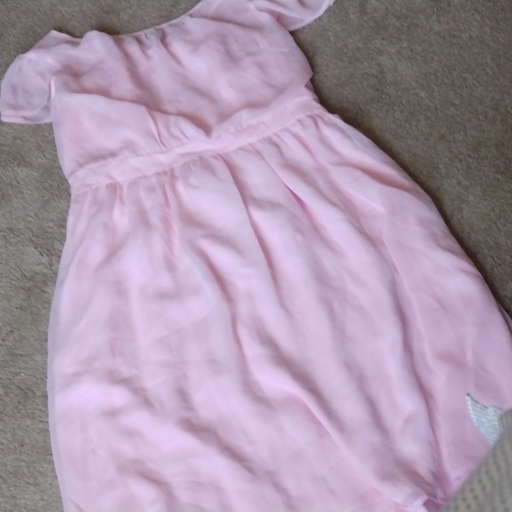 Never worn baby pink dress